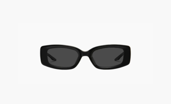 Gentle Monster Sunglasses Ash 01 Acetate Frame With Gray Lenses Black 