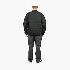 Carhartt WIP Quilted Liner Jacket Black Collared