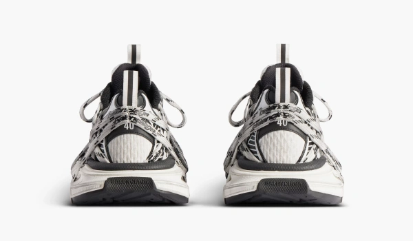 Balenciaga 3XL Sneaker Extreme Laces Logo WMNS White/Black 