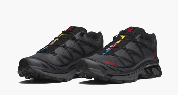 JJJJound x Salomon XT-6 Ebony Fiery Red 