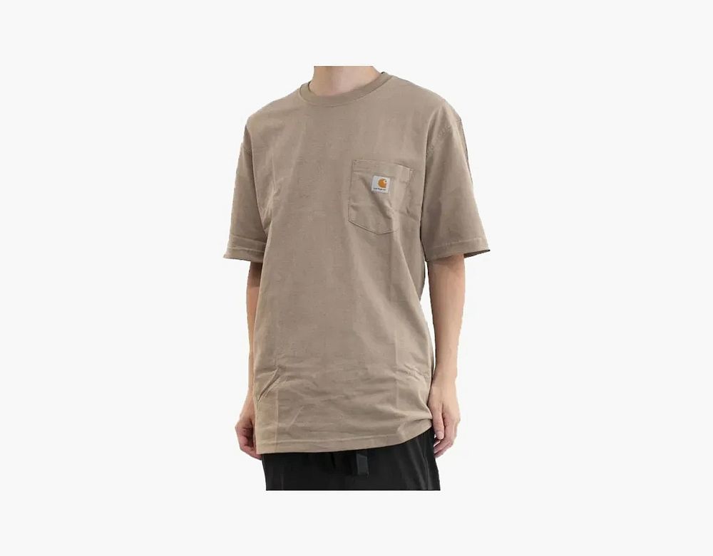 Carhartt K87 Heavyweight Pocket T-Shirt Tan