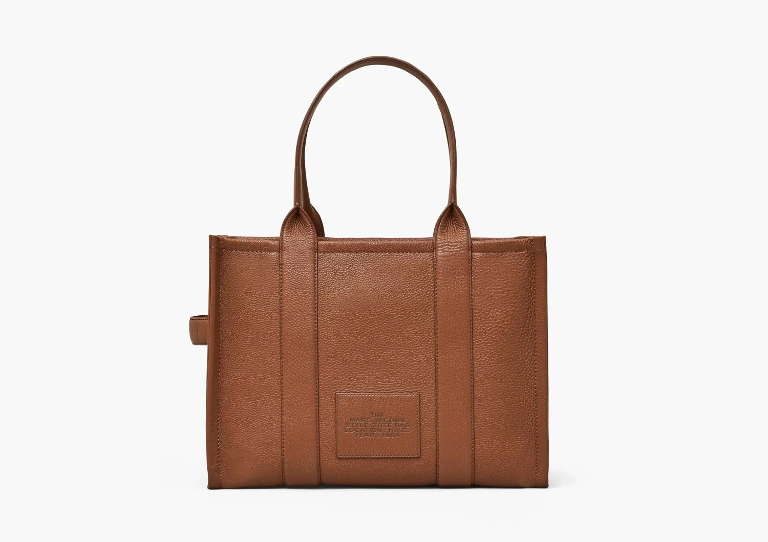 Marc Jacobs The Leather Large Tote Bag Argan Oil 