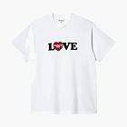 Carhartt WIP Love Heart Print T-Shirt White
