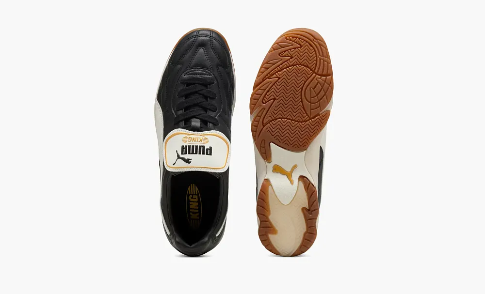 Puma King Indoor Black-Warm White