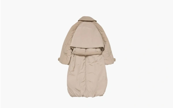 Acne Studios Technical Trench Coat Beige  Acne Studios Technical Trench Coat Beige