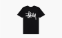 Stussy Web Pigment Dyed Tee Black 