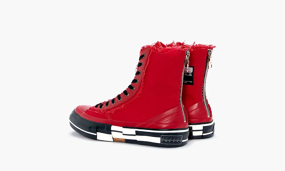 XVESSEL x Yohji Yamamoto G.O.P. High Patchwork Red