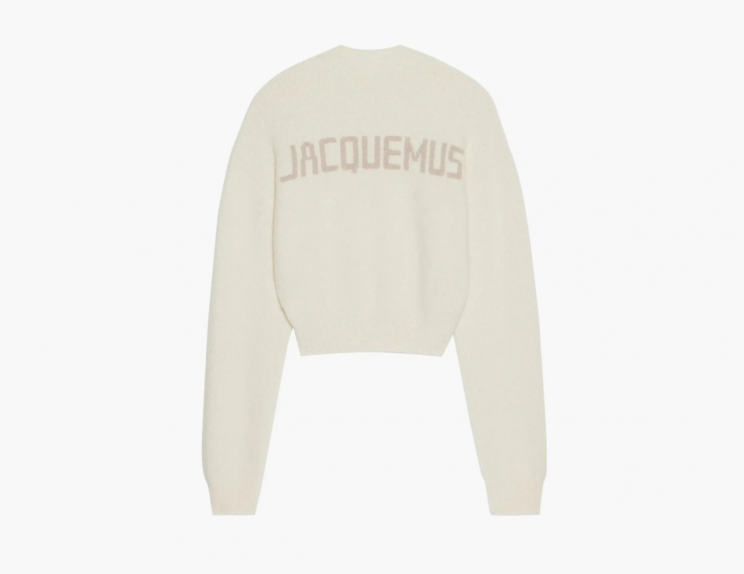 Jacquemus La Maille Sweater "Light Beige" 