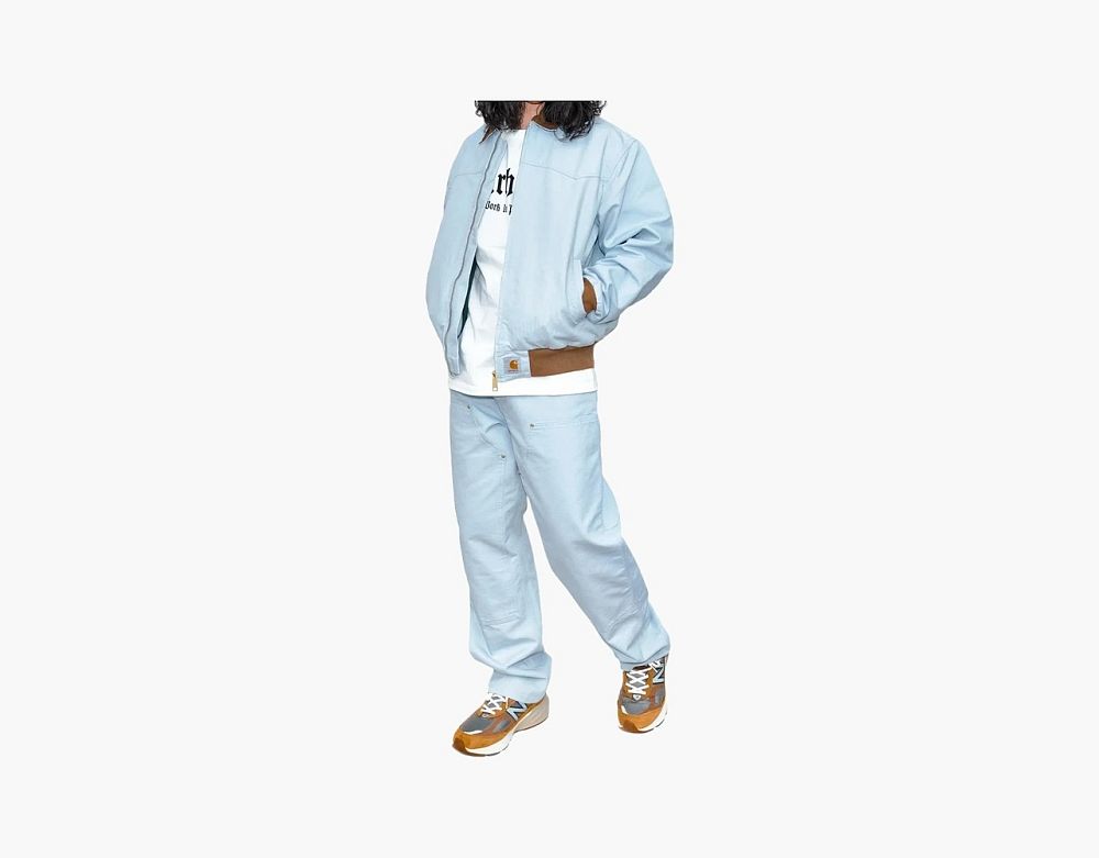 Carhartt WIP Bomber Jacket Light Blue