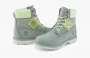 Timberland Premium 6 Inch Waterproof Wide Fit Boot "Grey Nubuck" WMNS 