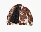 Supreme Ponyhair Varsity Jacket Cow