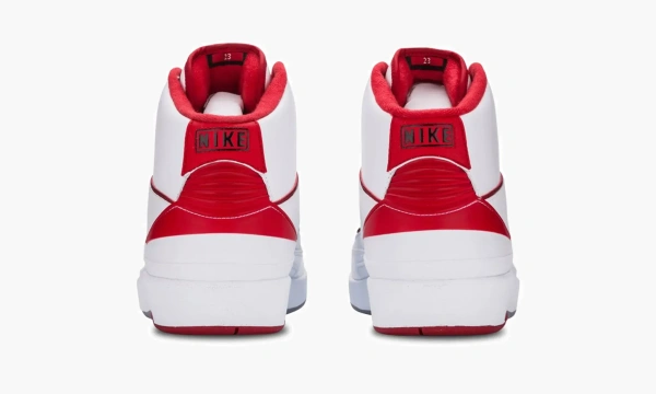 Air Jordan 2 Retro White / Varsity Red 