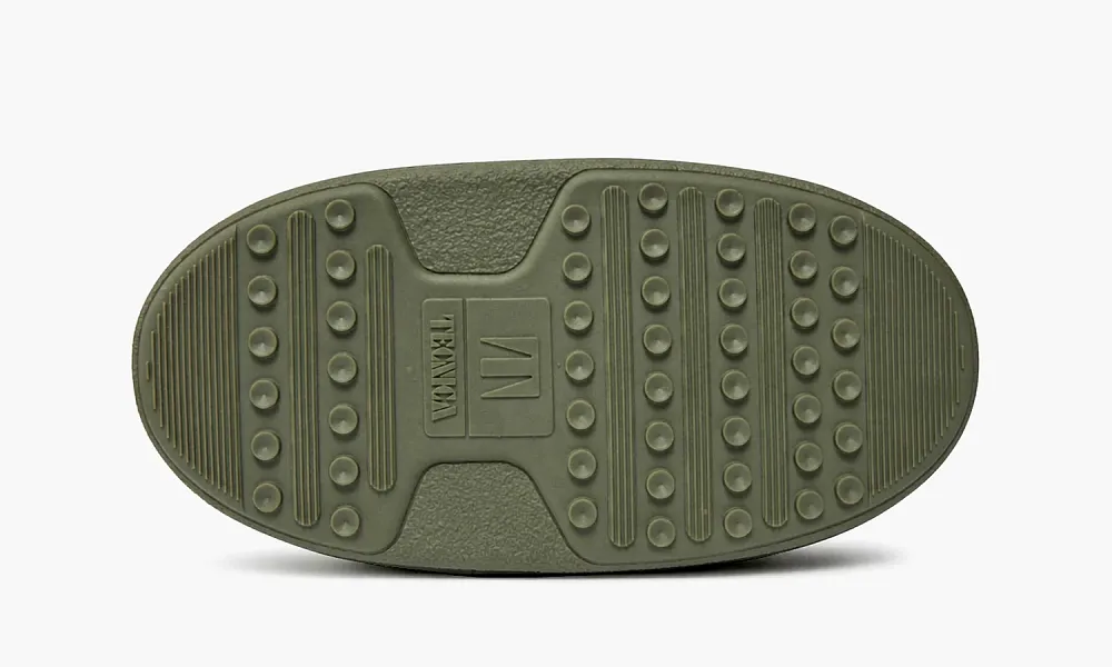 Moon Boot No Lace Rubber Boot Khaki