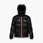 Moncler Montbeliard Short Down Jacket Black