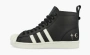 Thug Club x Adidas Superstar Boot Luxe Black White 