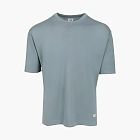 C.P. Company Short-Sleeved Knitted T-Shirt Dusty Blue