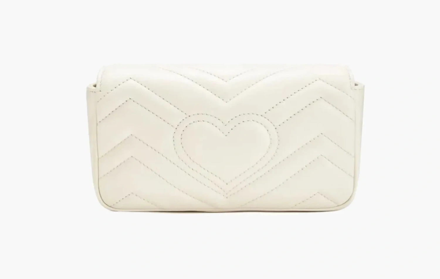 Gucci GG Marmont Matelasse Super Mini Bag White 