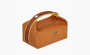 HERMES Bride a Brac Cotton Storage Bag "Brown" 
