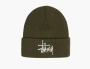Stussy Big Basic Thinsulate Beanie Olive 