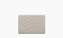 Saint Laurent Cassandre Grain De Poudre Envelope Wallet Small Blanc Vintage 