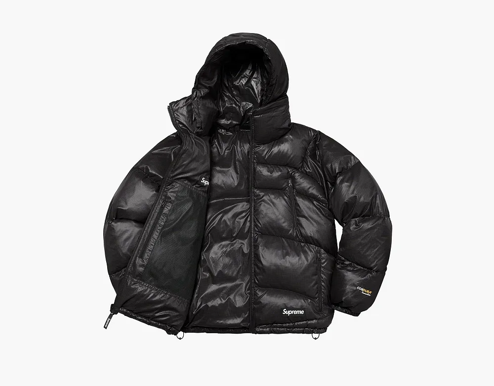 Supreme Reversible Featherweight Down Puffer Jacket Black