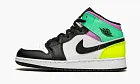 Air Jordan 1 Mid GS Pastel Black Toe