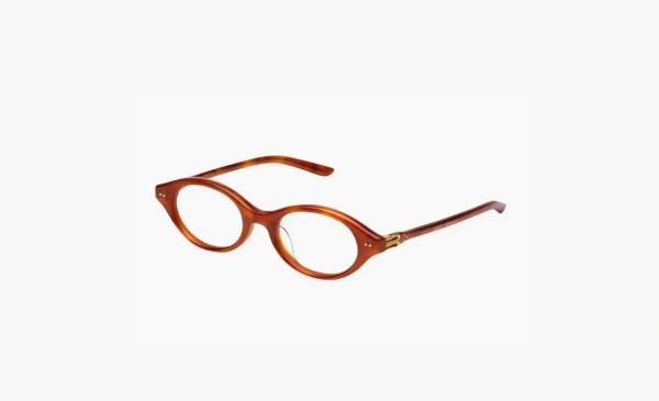 Gentle Monster  Acetate Oval Eyeglass Frames Women's Umber  Gentle Monster  Acetate Oval Eyeglass Frames Women's Umber