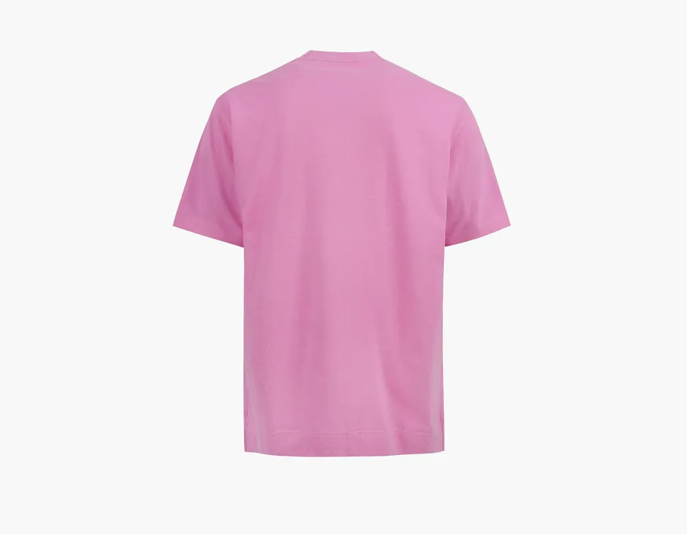 Acne Studios Logo T-shirt Relaxed Fit Bubble Pink