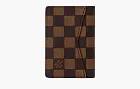  Louis Vuitton x Nigo Damier Ebene Passport Cover Brown