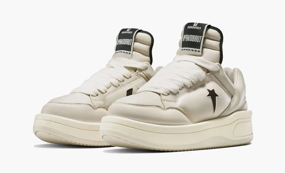 Converse TURBOWPN x Rick Owens DRKSHDW Low Pelican
