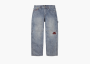 Supreme x Fox Racing Cordura Baggy Jeans Denim 