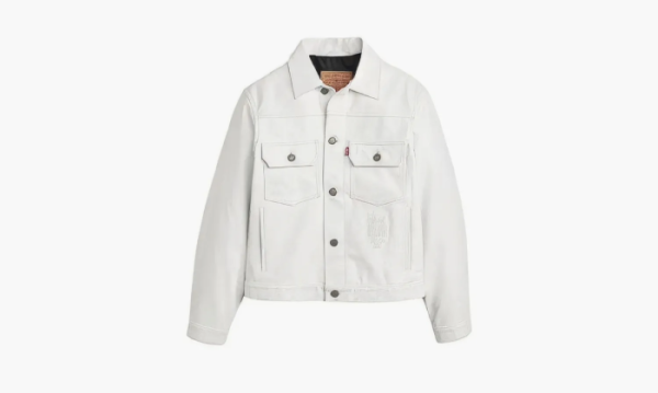 Stussy X Levi's Jacket White 