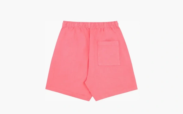 Sporty & Rich Bold Logo Gym Shorts Cotton Candy/White 