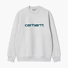 Carhartt WIP Logo Sweatshirt Ash Grey