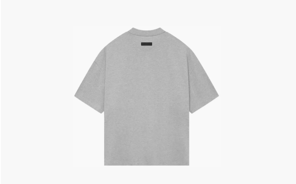 Fear of God Essentials Heavy Jersey Crewneck T-Shirt Light Heather Grey 
