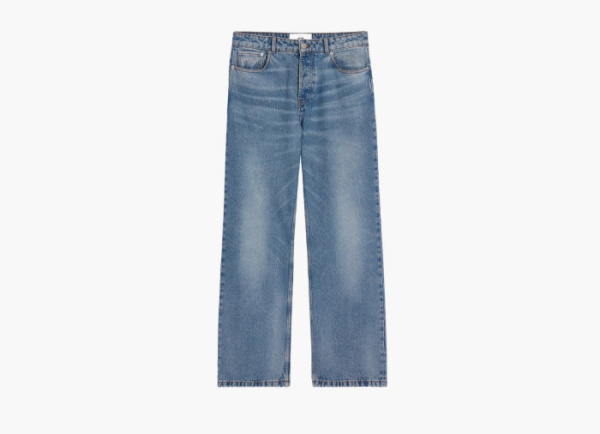 Ami Paris Cotton Large Fit Jeans Blue 