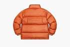 Supreme Reflective Speckled Down Puffer Jacket Orange