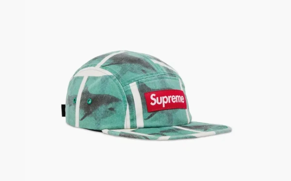 Supreme x Damien Hirst Camp Cap 'White  Supreme x Damien Hirst Camp Cap 'White