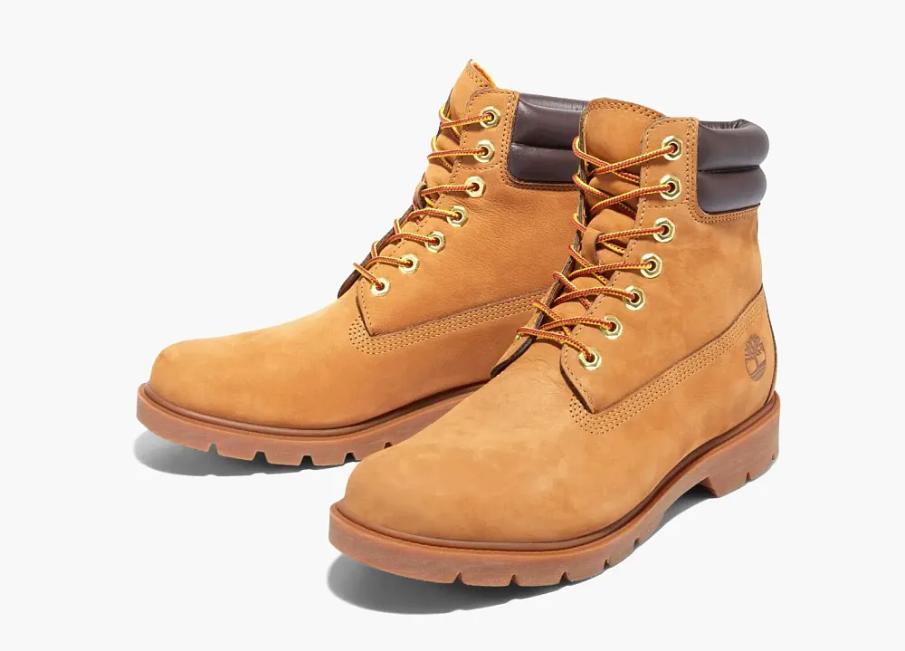 Timberland Premium 6 Inch Double Collar Boot Wheat