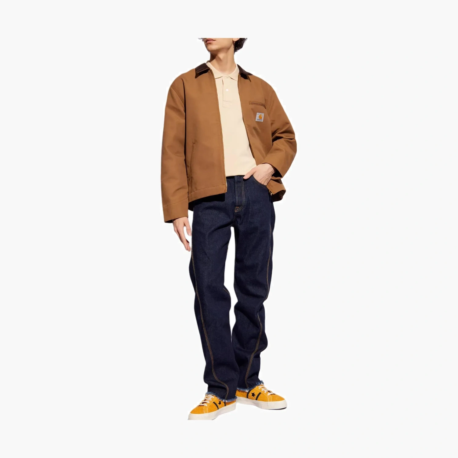 Carhartt WIP SS22 Detroit Jacket logo 