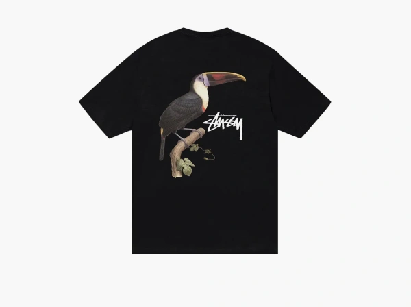 Stussy Toucan Tee Black 
