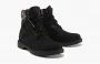 Timberland Heritage Cupsole Boots WMNS "Black Nubuck With Floral" 