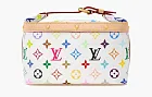 Louis Vuitton x Takashi Murakami Collaboration Cruiser Sansai Brand Monogram White