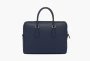 Prada Saffiano Leather Work Bag Baltic Blue 