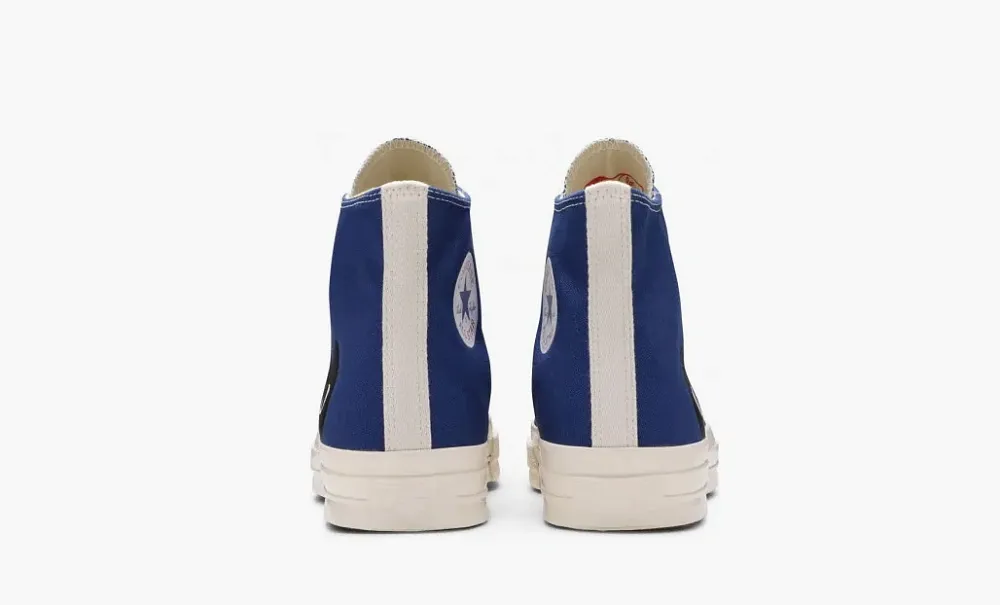 Comme des Garcons Play x Converse Chuck 70 High Blue Quartz