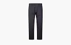 C.P.Company Solid Color Button Straight Slacks Black