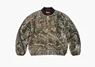 Supreme Zip-Off Sleeve Quilted Bomber Jacket Realtree AP Camo