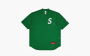 Supreme S Logo Baseball Henley "Green" 