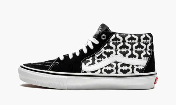 Vans Skate Grosso Mid Supreme - Monogram S - Black 