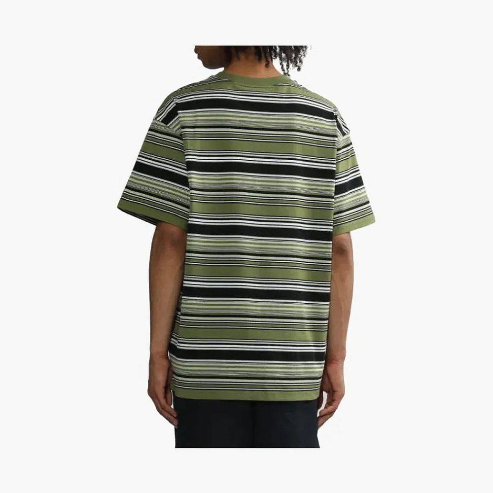 Carhartt WIP Striped T-Shirt Olive Green